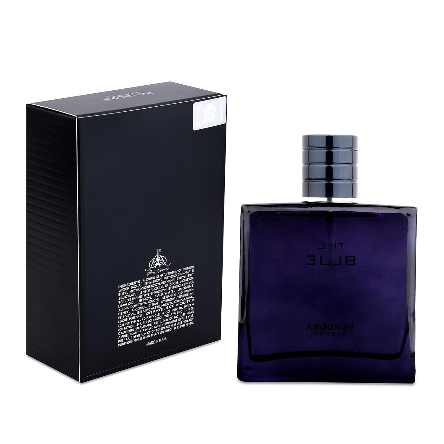 Pendora Scents The Blue Eau De Parfum 100ml 3.4 Fl.oz. Perfect Birthday Gift For Men | Long Lasting