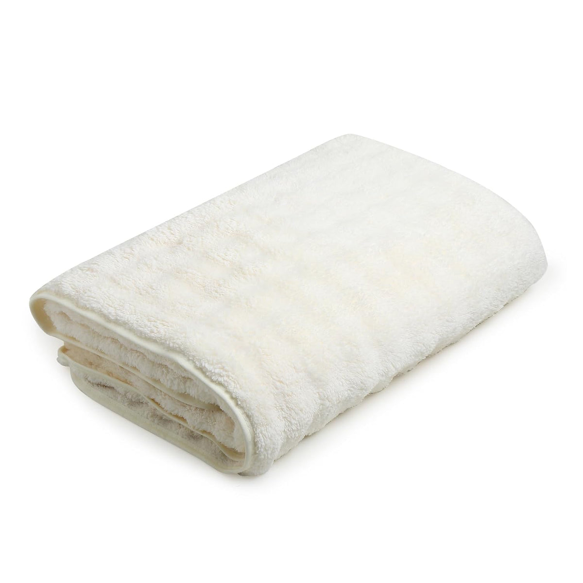 Enrich Homes Microfiber Bath Towels 450 Gsm | Large Size Super Soft Towel For Women & Men (White)- 1 Pcs