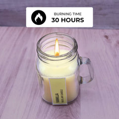 VANILLA FRAGRANCE MUG JAR CANDLE | BEST GIFT AROMA CANDLE | BURNING TIME 30 HOUR