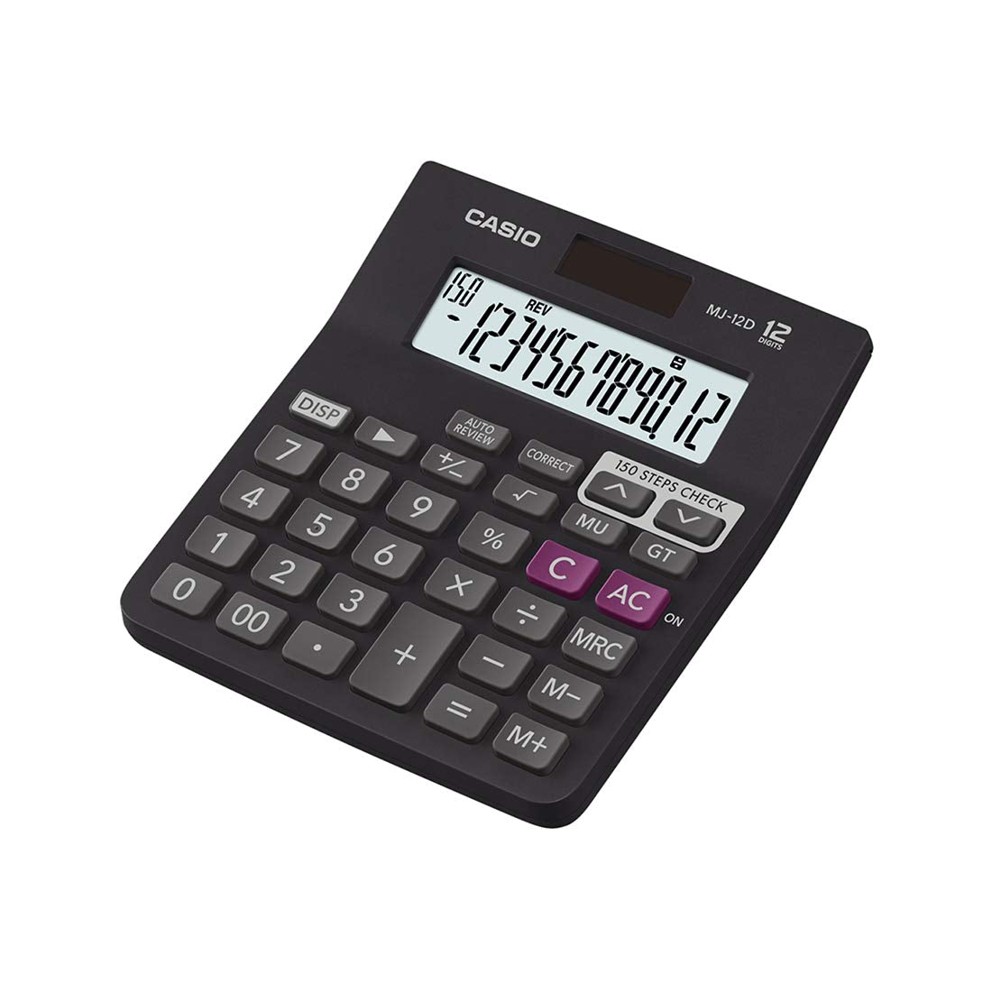 Casio Mj-12d 150 Steps Check And Correct Desktop Calculator | Operation You Are Currently Performing