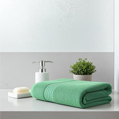 Dermoxie The Soft Comfort Air Rich 100% Cotton Bath Towels 500 Gsm | Premium Bathroom Collection Bath Towel (Green)