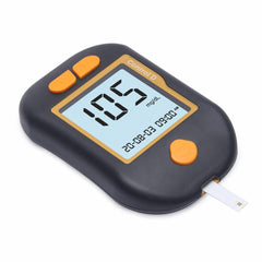 Control D Advanced Digital Glucose Blood Sugar Testing Monitor With 5 Strips Glucometer