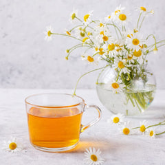 Luxmi Estates Chamomile Herbal Tea - 30gm, 1.05 Ounce, 15 Tea Bags | Stress Relief Bedtime Tea For Restful & Peaceful Sleep - USDA Organic Certified, Caffeine-Free Herbal Tea