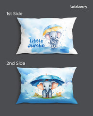 Kids Pillow Cushion With Super Soft Fabric Pillow - 12 X18 Inches | Animal & Cartoon Prints, Soft Pillow, Dual Sided Design | Multi-Purpose, Durable & Easy Care, Made In India - Design 1