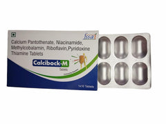 Calcibock - M Calcium Supplement , Immunity Booster Tablets | 10 Tablets , 50gm 0.1 Lbs