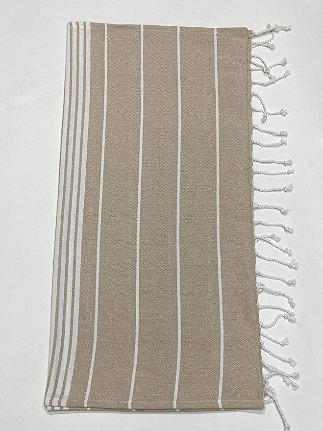 Rosslyn Bath/Beach Towel 350 Gsm | Ultra Soft, Absorbent & Quick Dry Bath Towel (Beige)
