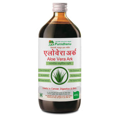 Purndhenu 100% Natural Aloevera Ark, Improve Digestion And Reduces Acidity, No Preservatives & No Chemicals | 485ml 1.06lbs