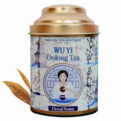 San-Cha Wuyi Oolong Tea - 50gm, 1.7 Ounce | Improves Metabolism & Aids Weight Management - Toasty & Floral Notes | Low Caffeine
