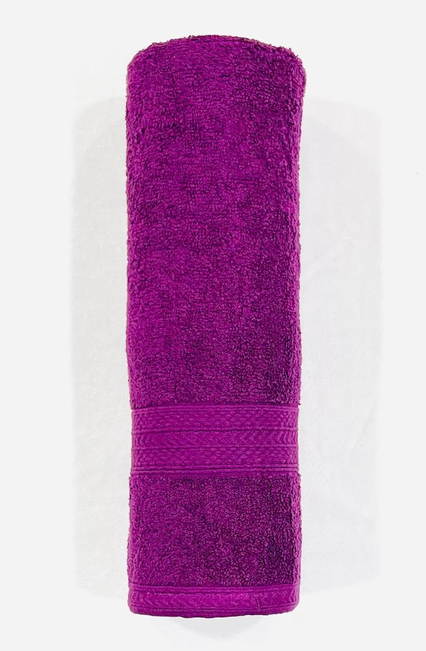 Bombay Dyeing Tulip Small Size Bath Towel 500 Gsm (Wine)