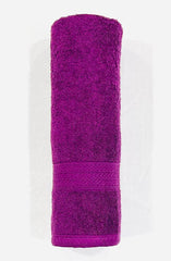 Bombay Dyeing Tulip Small Size Bath Towel 500 Gsm (Wine)