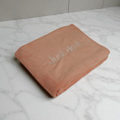 Hanker Premium Microfiber Bath Towel Large Size 500gsm | Multipurpose Use Gym, Bath, Beach, Swimming, Workout Towel (Peach)