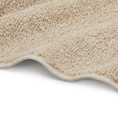 Welspun Alpha Cotton Large Bath Towel Soft & Absorbent 500 Gsm (Dobby - Almond)