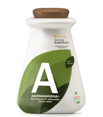 Myfitfuel Ashwagandha Root Extract 7% Withanolides With Piperine 95%, 1000mg, Improves Energy Levels & Stamina | 180 Capsules 300gm 0.66lbs