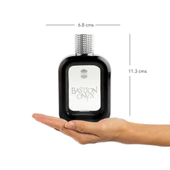 Ajmal Bastion Onyx Eau De Perfume 100ml 3.4 Fl.oz. | Long Lasting Perfume Gift For Men