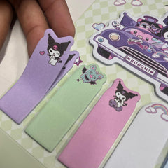 120 Sheets Sticky Notes Set Cute Kawaii Cartoon Self Sticky Notes Pad Multicolor Pack Of 1