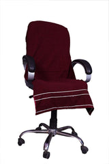 Lrsdaa 100% Cotton Single Large Ultra Soft Chair Towel 550 Gsm (Maroon)