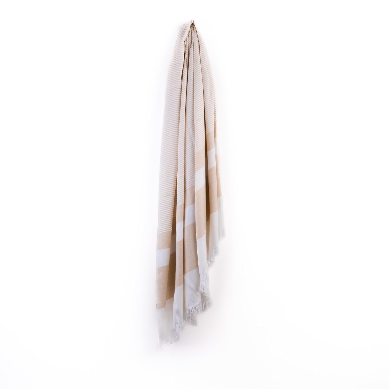 Haber 100% Bamboo Large Bath Towel 240 Gsm | Ultra Soft, Light Weight & Quick Dry Bath Towel For Travel, Gym, Beach, Pool & Yoga (Sand)
