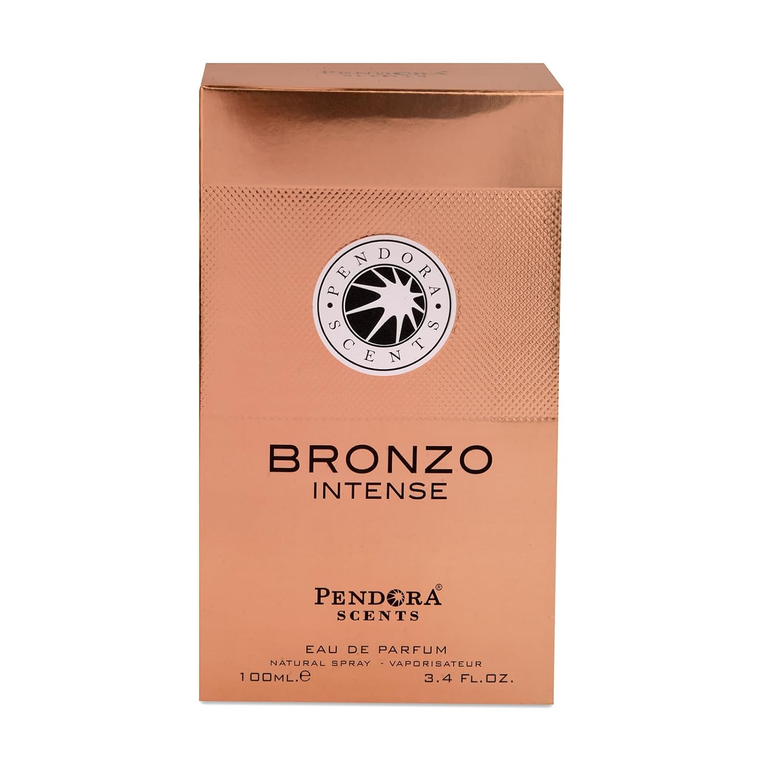 Pendora Scents Bronzo Intense Eau De Parfum 100ml 3.4 Fl.oz. Masculine Fragrance | Luxury Fragrance