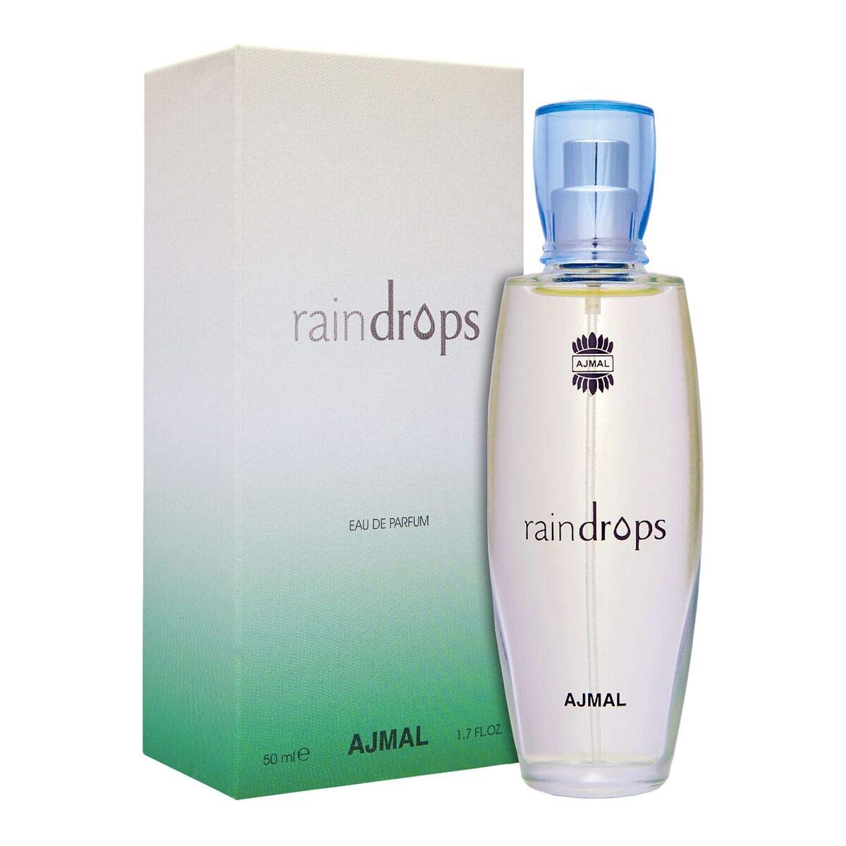 Ajmal Raindrops Eau De Parfum 50ml 1.6 Fl.oz. Chypre Perfume For Women | Long Lasting Partywear Fragrance