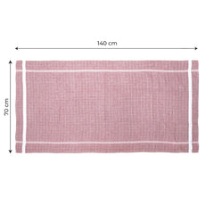 Thirsty Towel Cotton Bath Towel 200 Gsm | Super Soft & High Absorbency Towels, Quick Dry Bath Towels Large Size For Men, Women & Kids (Red)
