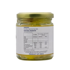 Organic Natural Himalayan Cow Desi Ghee By Himalayan Gatherer | Great Source Of Protein Fiber Homemade Desi Cow Ghee Good For Roast Makhana | (150ml) 5.0 Ounce | Jar Pack