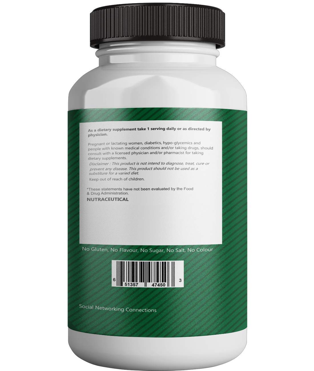 Sam Health Ginseng With Ashwagandha, Boosts Immune & Cognitive Function, Enhances Physical & Mental Stamina | 60 Vegan Capsules 100gm 0.2lbs