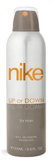 Nike Up Or Down Men Eau De Toilette Deodorant Spray 200ml 6.7 Fl.oz.| Perfect For Officewear & Dailywear | Long Lasting Fragrance