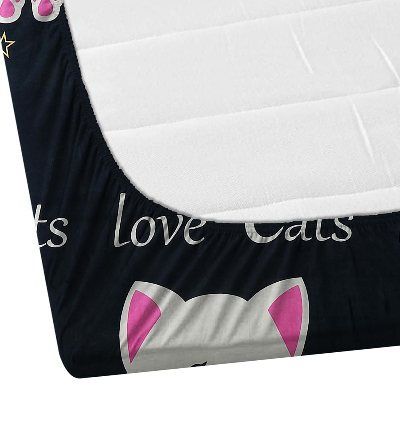 1 Bedsheet King Size With 2 Pillow Covers - 72 X 78 Inches, Black | Soft & Durable Bedding For Bedroom - Lightweight Perfect For All Seasons