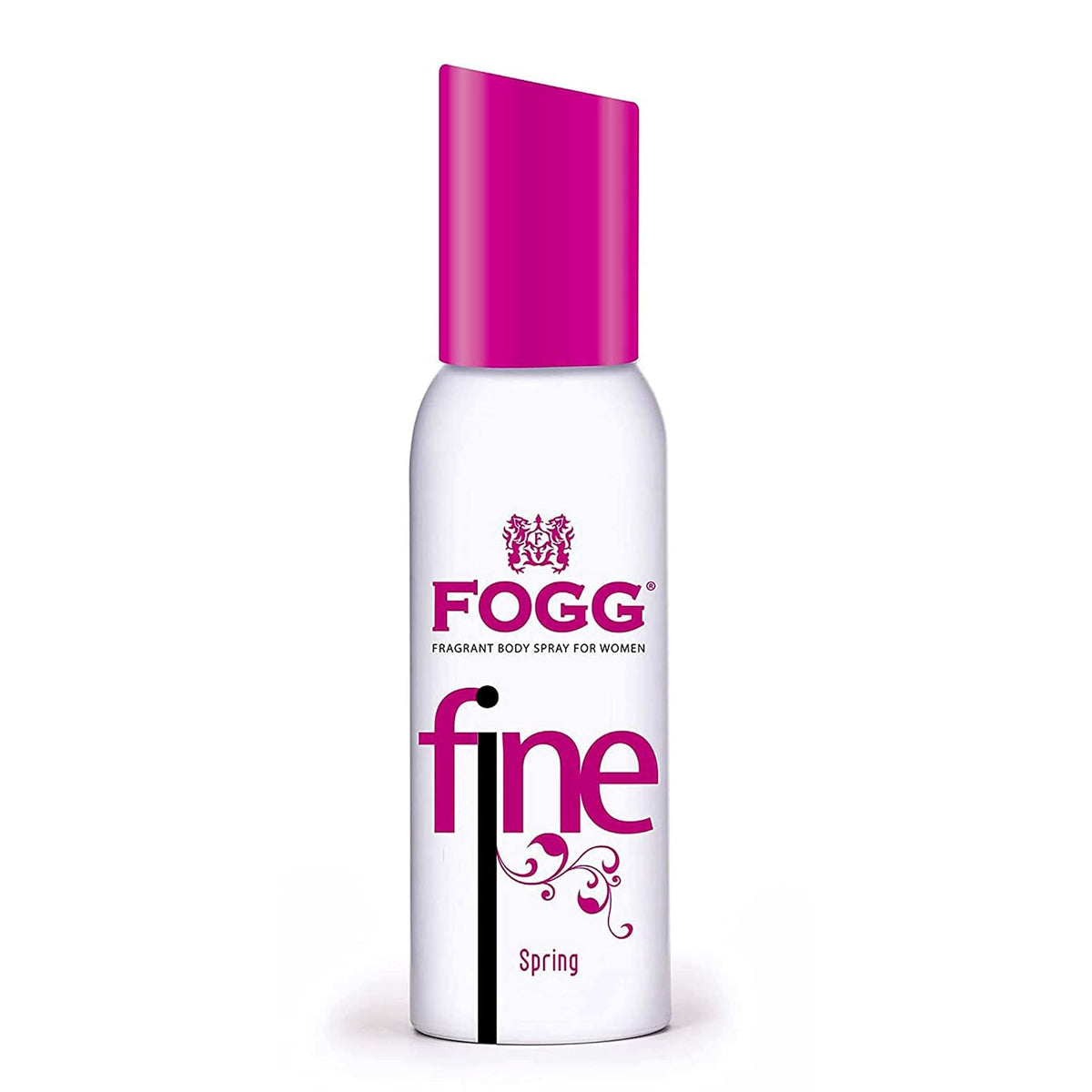 Fogg Fine Spring No Gas Deodorant For Women | Long-lasting Perfume Body Spray 120ml 4 Fl.oz.