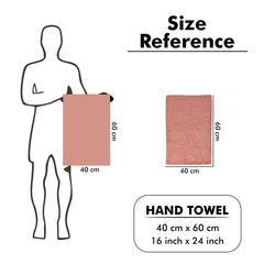 Urbanleaf Super Soft Microfiber Hand Towels, Gym & Workout Towels (2 Pieces, Multi Color) 400 Tc