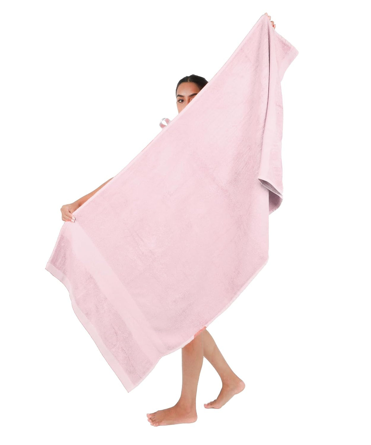 Doctor Towels World'S First Banana Terry Bath Towel 500 Gsm | Australian Formulated Antibacterial-Treated, Dual-Side For Face & Body, High Absorbent, Odor Free, Super Soft (Pink)