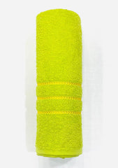 Bombay Dyeing Flora Small Size Bath Towel 500 Gsm - Fancy Green