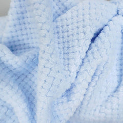 Homecloud Ultra Soft Bath & Face Towel Set 300 Gsm | 3x Softer Than Cotton Towels | Highly Absorbent & Ultra Fast Dry | Set Of 2 (Dots Blue)