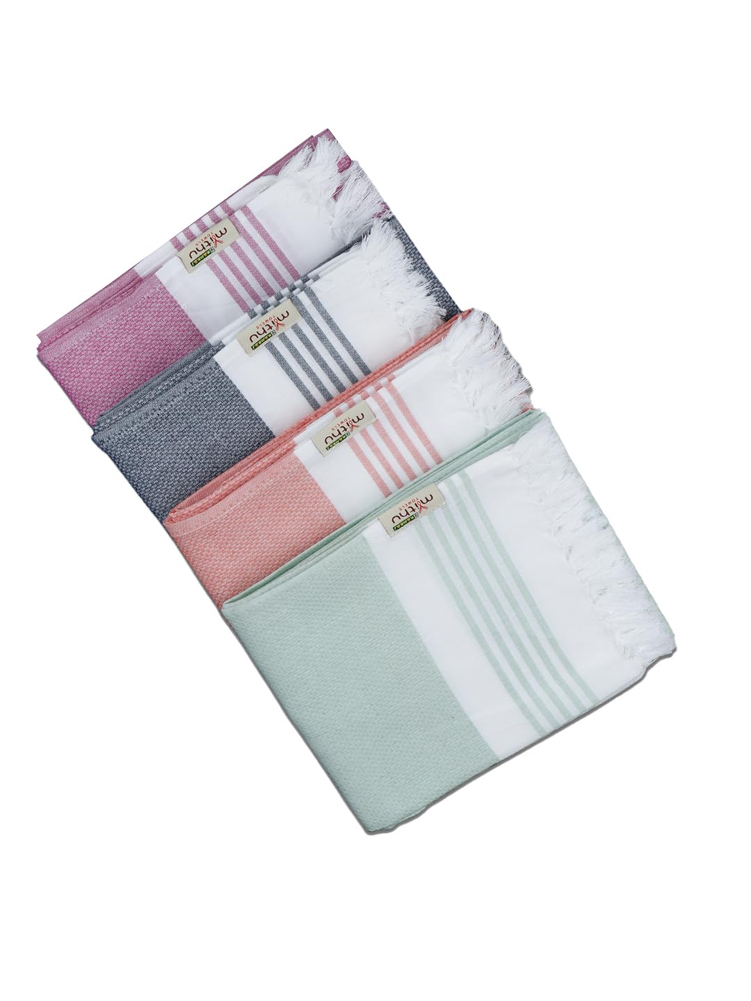 Ramraj Signature Bath Towel 1200 Gsm (Multicolor)- Pack Of 4