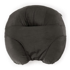 Pregnancy & Nursing Pillow Combo, U Shape Maternity Pillow, Charcoal Grey | For Pregnancy Sleeping, 5 In 1 Multipurpose Use, Nursing Pillow | For Breastfeeding With Cotton Removable Cover