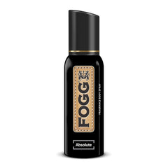 Fogg Men's Fantastic Range Absolute Fragrance Body Spray 120ml 4 Fl.oz. | No Gas Deodorant