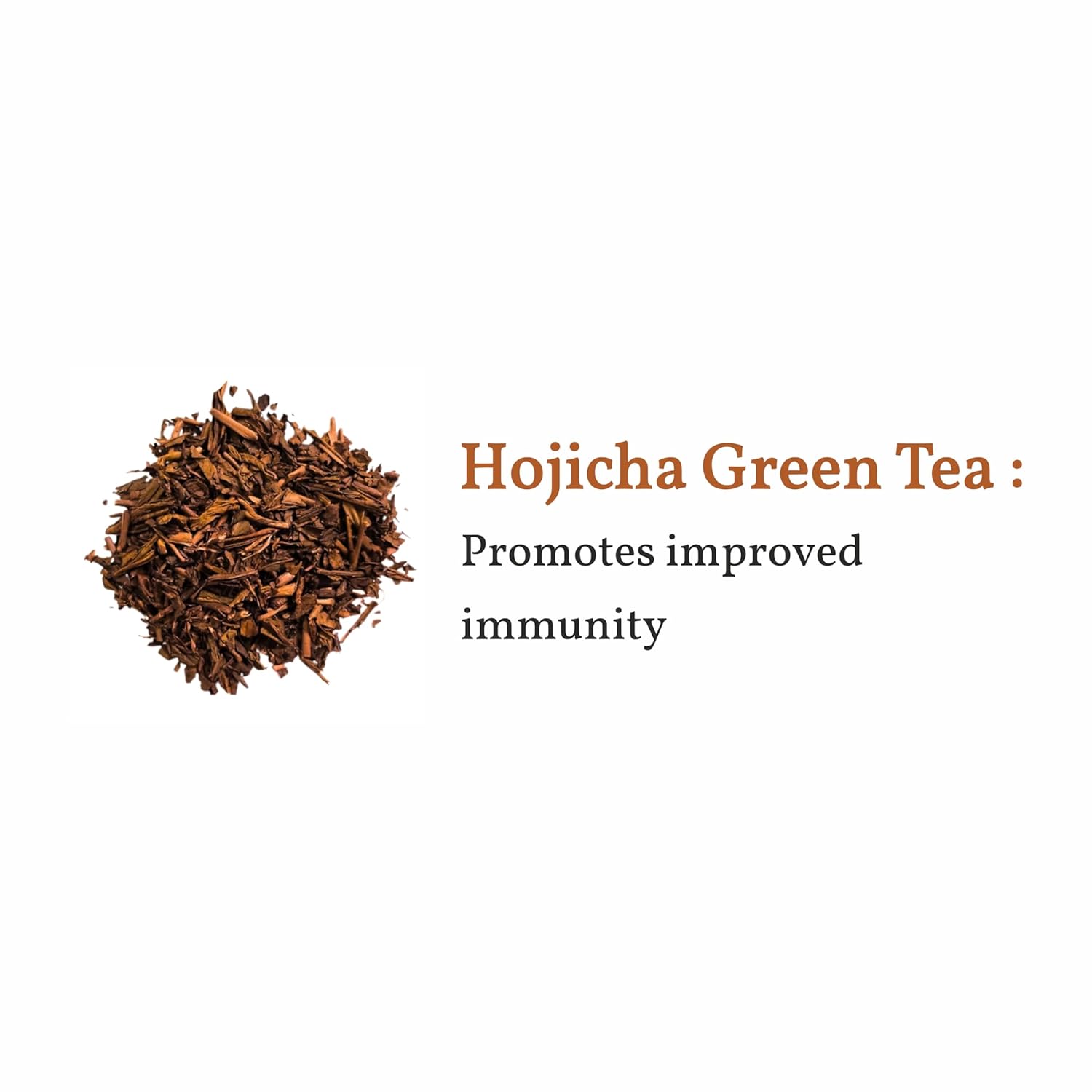 San-Cha Hojicha Green Tea - 50gm, 1.7 Ounce | Sweet & Nutty Notes - Rich In Antioxidants | Low Bitterness, Low Caffeine
