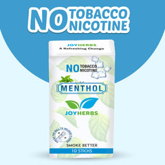 Herbal Cigarettes For Smoking 100% Tobacco Free & Nicotine Free Mint Flavoured King Size Herbal Smoke Sticks Pack Of 30 | Herbal Smokes - No Nicotine / No Tobacco