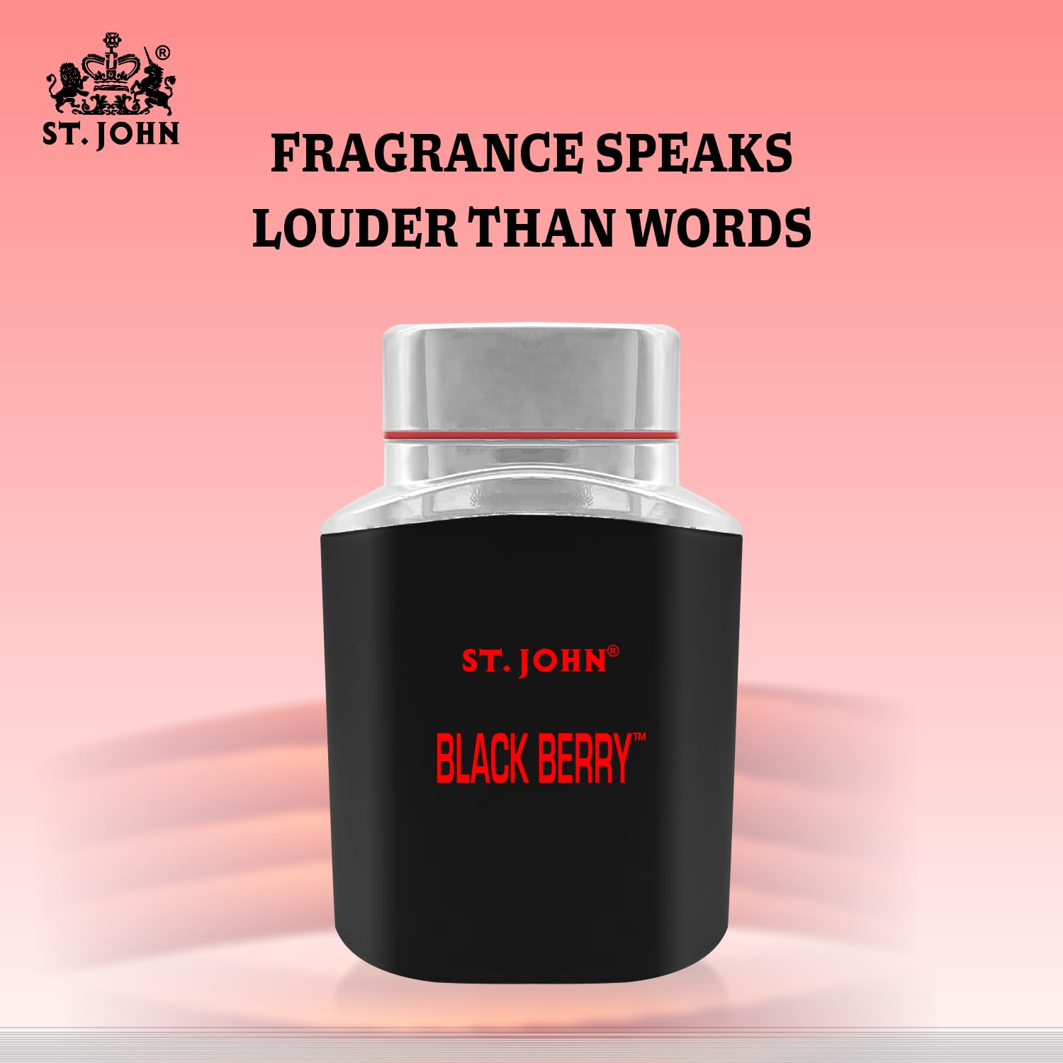 St. John Cobra Black Berry Eau De Perfume 200ml 6.7 Fl.oz. | Perfect Birthday Gift For Brother | Long Lasting Fragrance