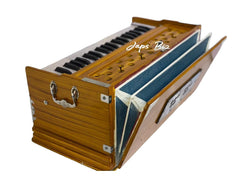 Harmonium With Cover & Free Carry Bag - 7 Stopper, Double Bellow, 39 Keys, Two Reeds (Bass-Male), 3 1/4 Octave | Handmade Instrument
