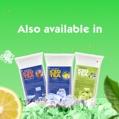 Society Instant Premix Iced Tea - 1 Kg, 35.2 Ounce | Lemon Flavor With Black Tea - Refreshing & Tasty Tea For Vending Machines | Low Caffeine