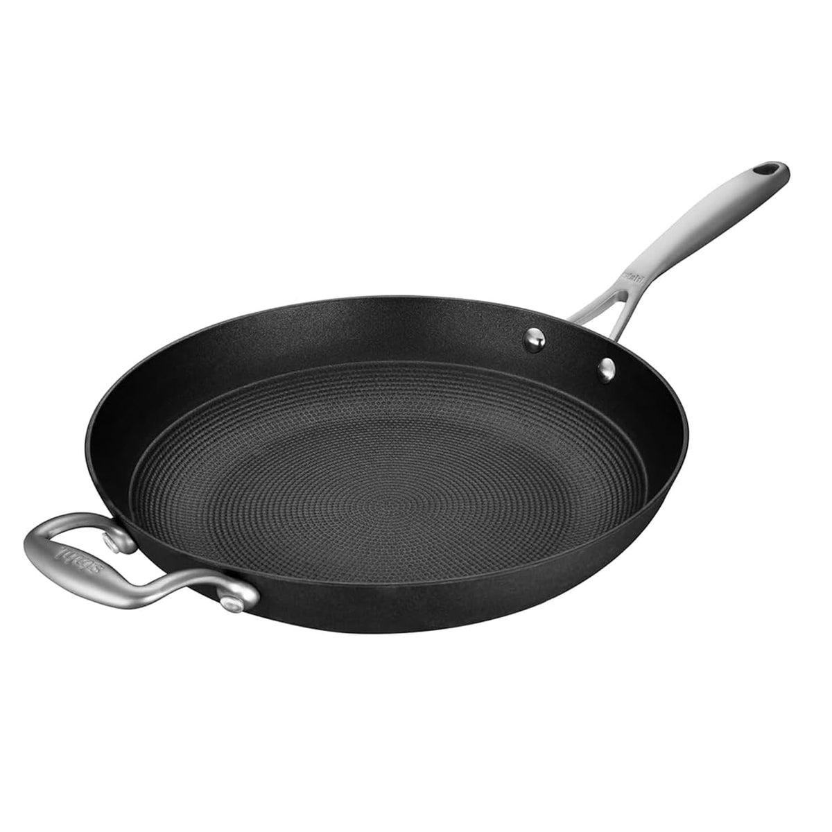 Blacksmith Hybrid Enameled Cast Iron Frying Pan | Induction Base Rust Proof Fry Pan, 2.3 Liters, 28 Cm