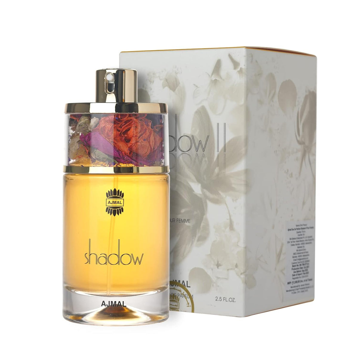 Ajmal Shadow Ii Pour Femme Eau De Parfum Gift For Women 75ml 2.5 Fl.oz. | Long Lasting