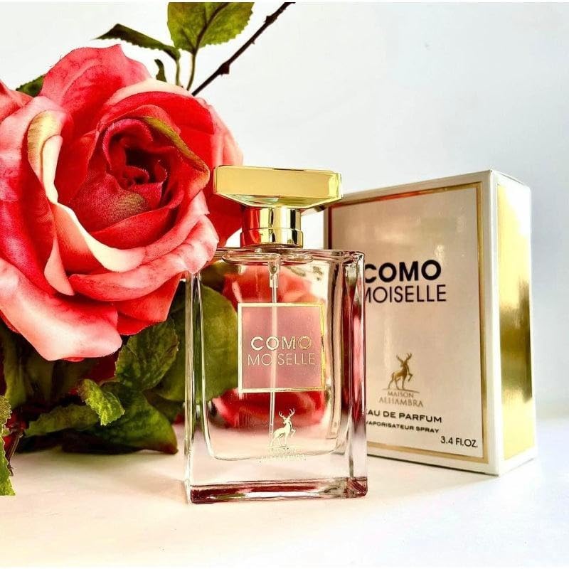 COMO MOISELLE BY MAISON ALHAMBRA EAU DE PARFUM 100ML 3.4 FL.OZ. UNISEX FRAGRANCE