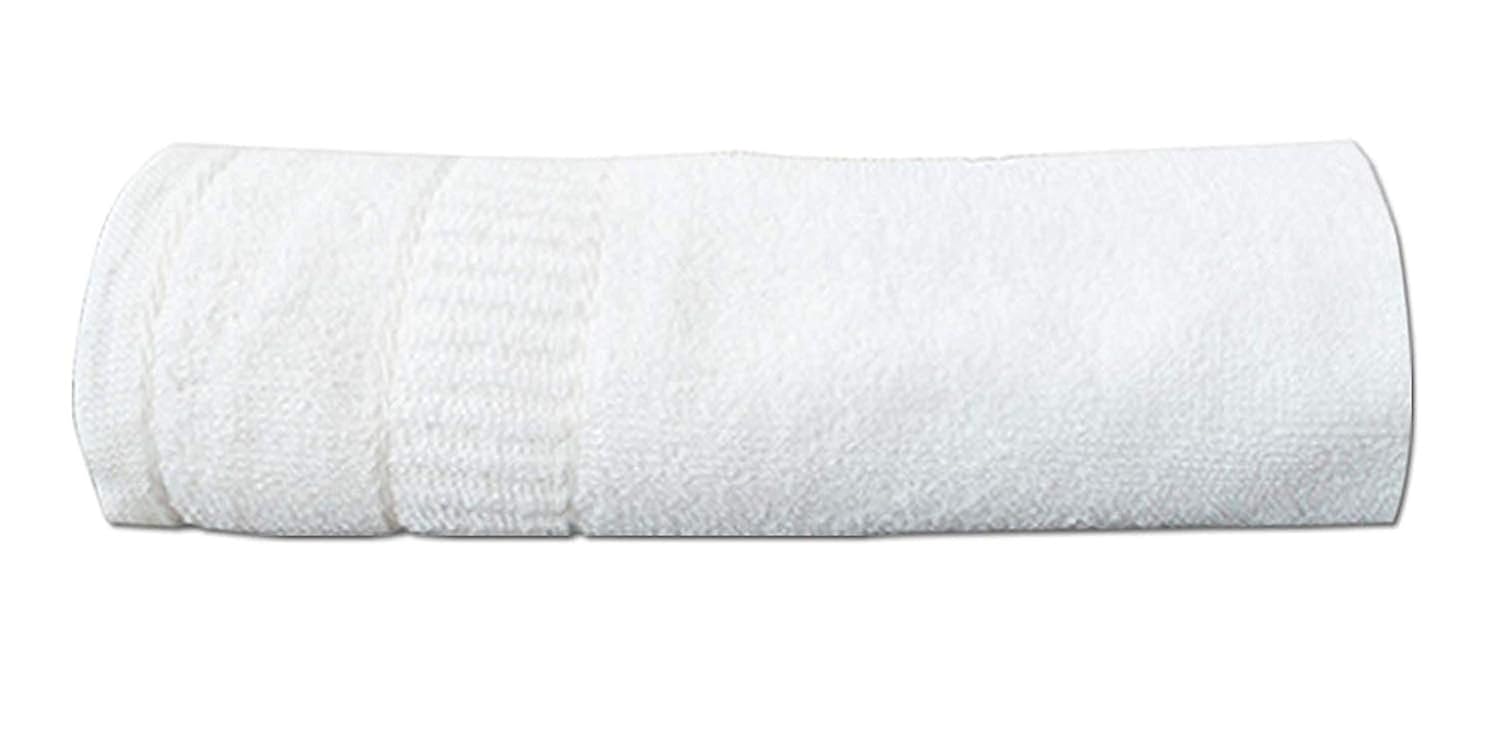Kuber Industries Cotton Bath Towel 800 Gsm (White) - 2 Pieces
