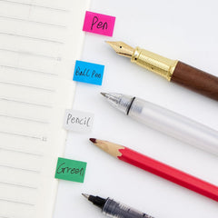 Transparent Sticky Notes Set With Index Tabs & Arrow Flags, 450 Sheets - Multicolor