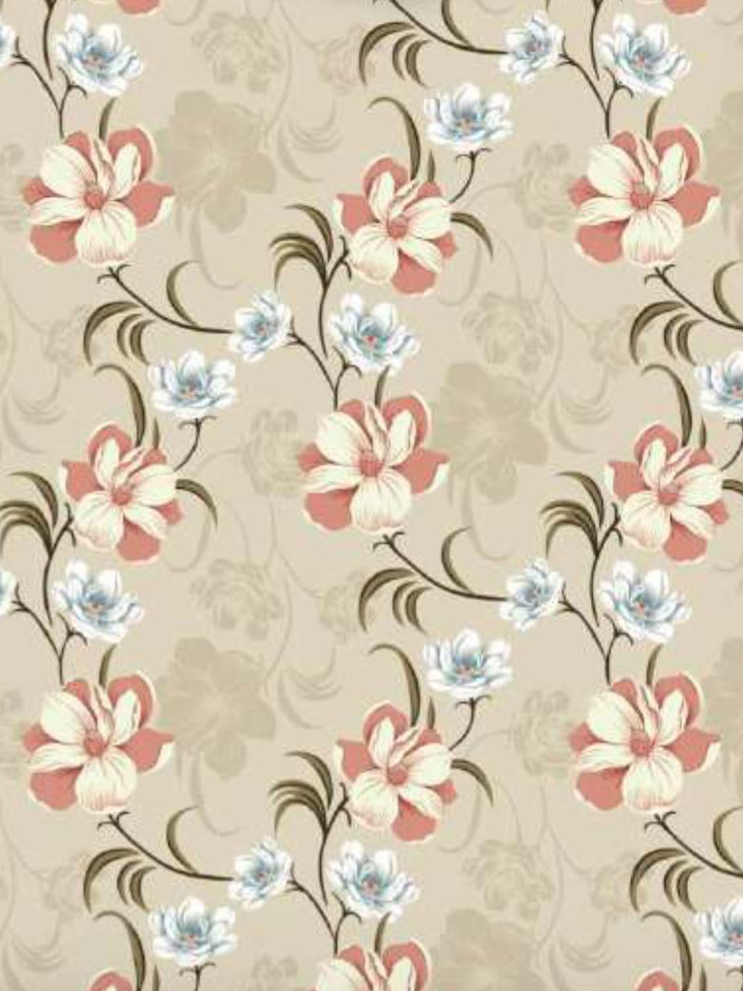100% Cotton Queen Size Bedsheet For Double Bed With 2 Pillow Covers - 90x100 Inches, Beige | Ideal For Daily Use & Gifting Bedsheet