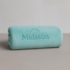 Midastra Microfiber Bath Towel 500 Gsm | Extra Soft, Lint-Free, Quick-Dry & Highly Absorbent Towel (Pistachio Green)