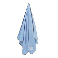 Spread Spain Microfiber Bath Towel 360 Gsm | Bath Towel For Men & Women Extra Soft Plush & High Absorbent | Set of 1 (Light Blue)