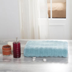 Maspar 100% Cotton Casper Bath Towel 700 Gsm (Blue)